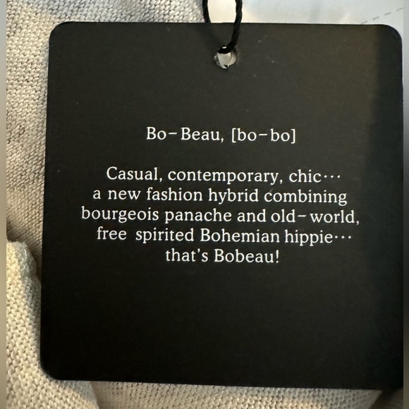 Bobeau Lounge pants Oatmeal Leopard Size 2X NWT tie waist - Picture 5 of 8